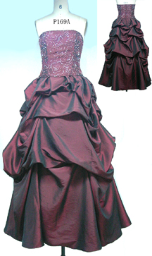 ball gown P169A purple (бальное платье P169A Purple)