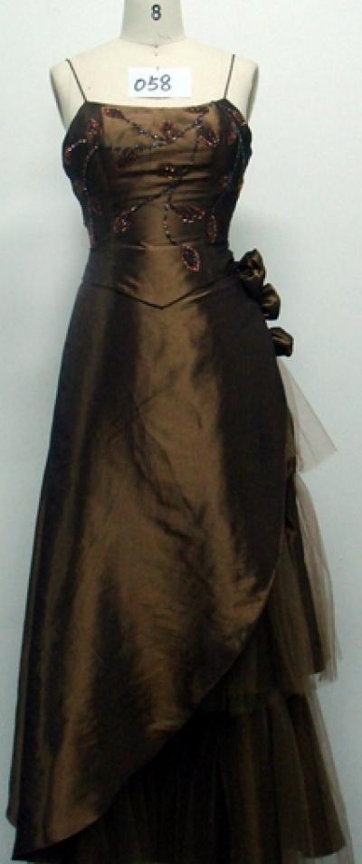 evening gown 058coffee (Abendkleid 058coffee)