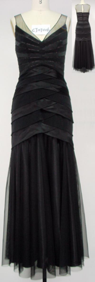 party dress CJ07016black. (Party Kleid CJ07016black.)