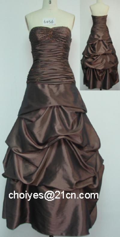 ball dress 6036 coffee. (Ballkleid 6036 Kaffee.)
