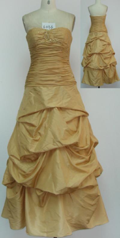 Sell Gold Evening Dress 6036gold (Verkauf Gold Abendkleid 6036gold)