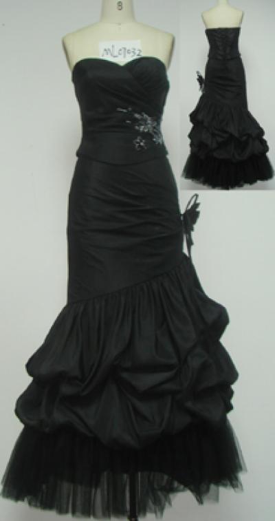 ML07032 black evening dress (ML07032 черном фраке)