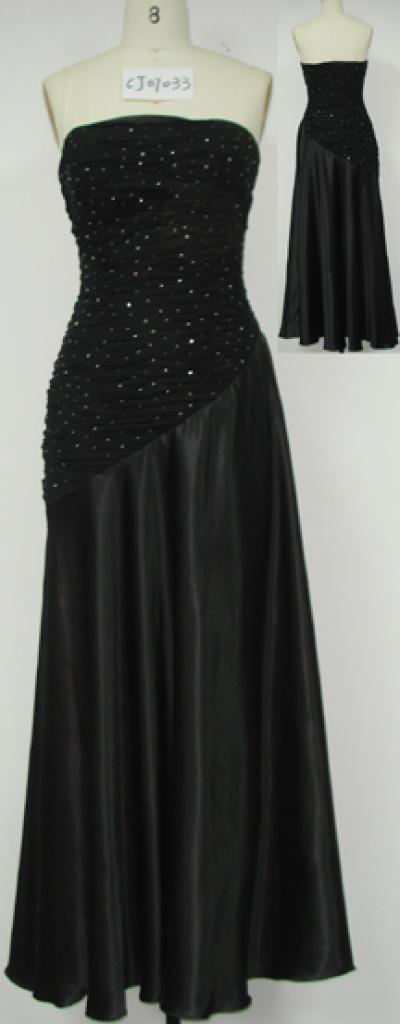 party dress CJ07033(black). (CJ07033 robe de fête (noir).)