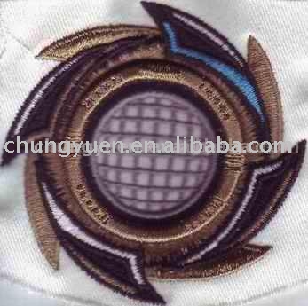 3D embroidery patch
