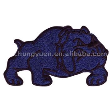 Chenille Embroidery Badges and Patches