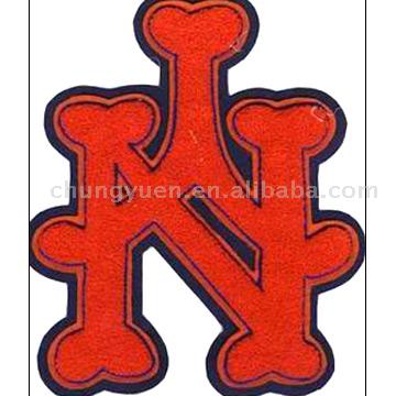 Chenille Embroidery Badges and Patches