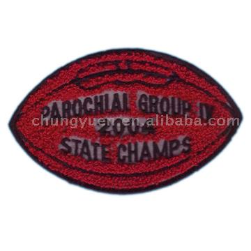 Chenille Embroidery Badge or Patch