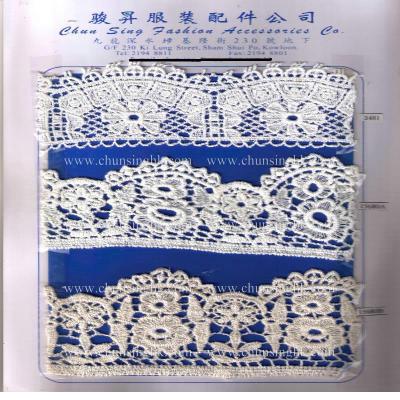 water soluble lace (water soluble lace)