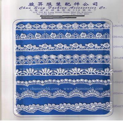 water soluble lace