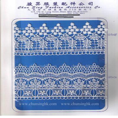 water soluble lace