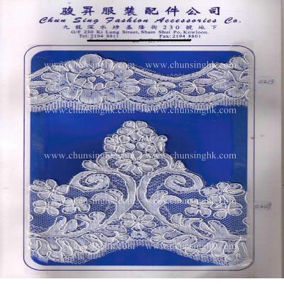 hand embroidery lace (hand embroidery lace)