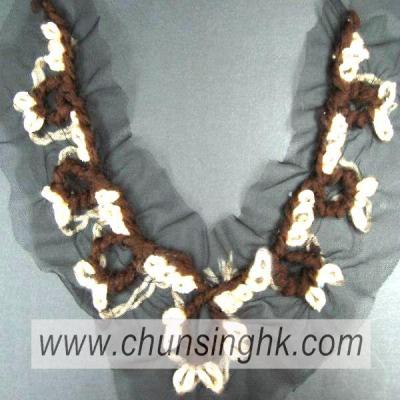 hand crochet collar (hand crochet collar)