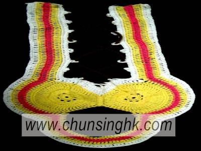hand crochet collar
