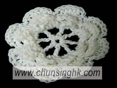 hand crochet collar