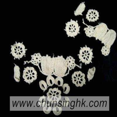 hand crochet collar