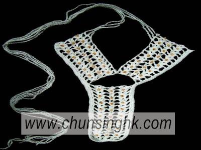 hand crochet collar