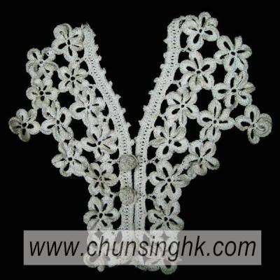 hand crochet collar