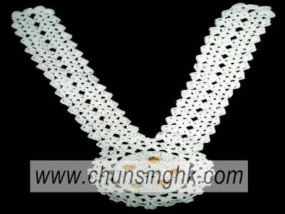 hand crochet collar