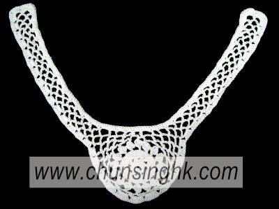 hand crochet collar