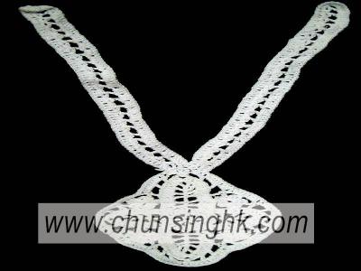 hand crochet collar