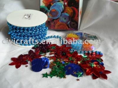 PVC color spangle sequins (ПВХ блестками цвета блестками)