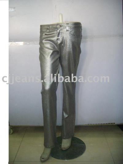 Ladies Silver Stretch Pants (Ladies Silver Stretch Pants)