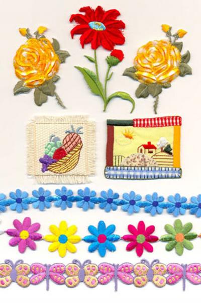 Embroidered patches for kids