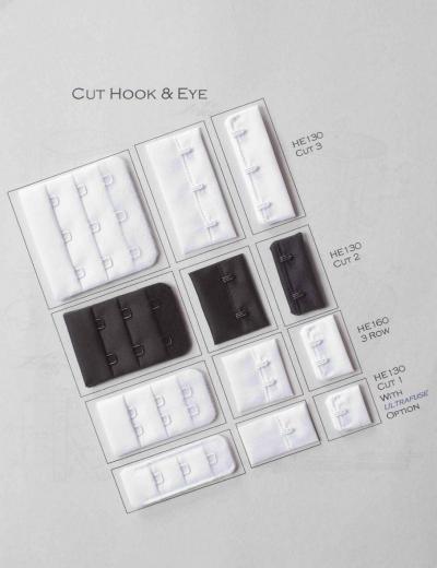 Hook %26 Eye Cut Pieces (Hook% 26 Eye Zuschnitte)