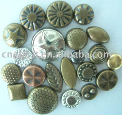 Brass Nailhead / Hot Fix Kupfer Studs (Brass Nailhead / Hot Fix Kupfer Studs)