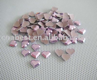 Hot Fix Octagon / Rhine stud - heart shape (Hot Fix Octagon / Rhine stud - heart shape)