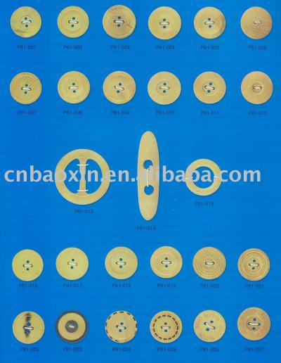 Wooden button (Holz-Taste)