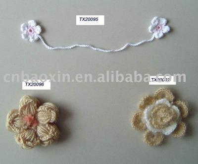 crocheted flower (крючком цветок)