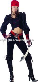 teen gothic pirate costume (teen gothic pirate costume)