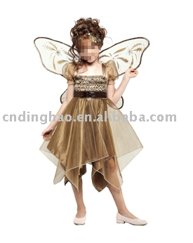 metallic copper fairy costume (metallic copper fairy costume)