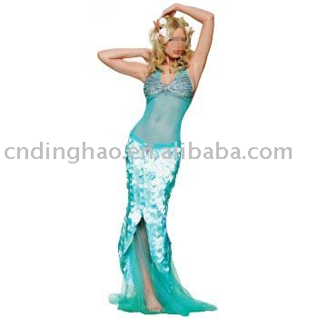 glitter mermaid Costume