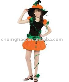 pumpkin witch costume