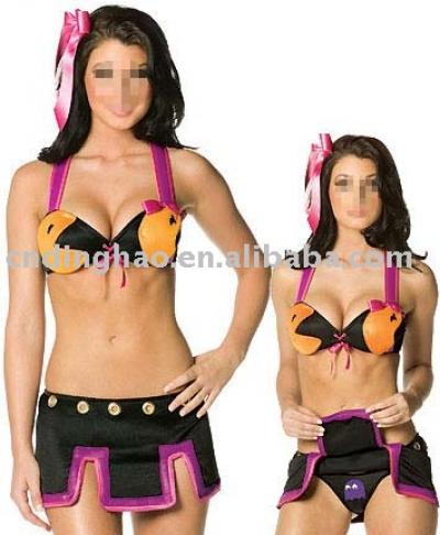 miss video game costume (miss video game costume)