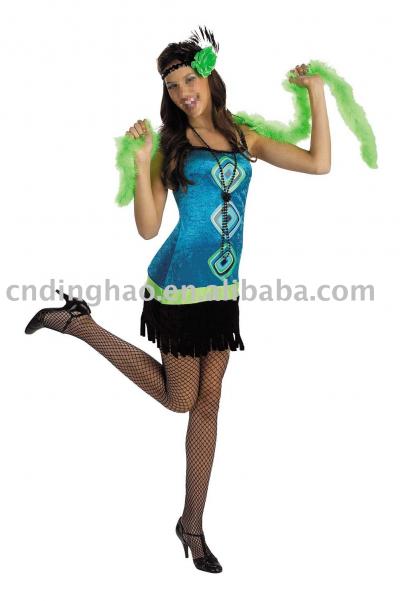 Adult and teen 20s flapper costume (Adult and teen 20s flapper costume)