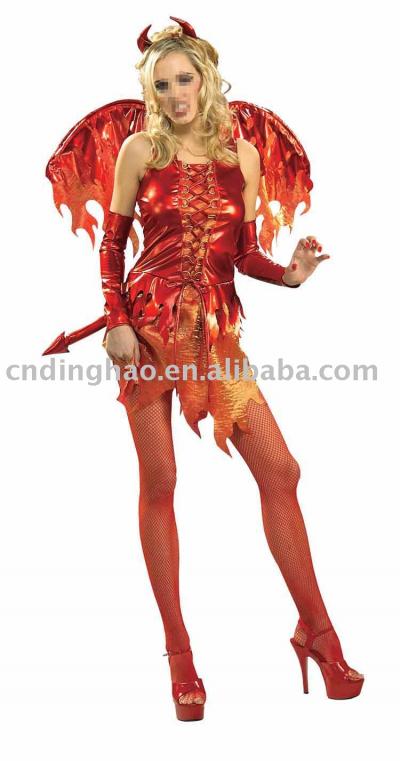 Adult devil on fire fairy costume (Adult devil on fire fairy costume)