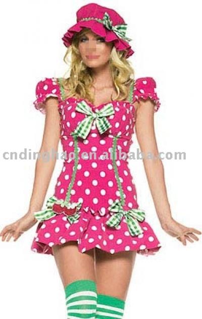raspberry girl costume