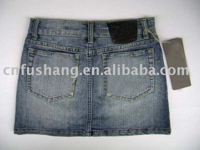 Brand Excellent Quality Short Jeans skirt (Brand Excellent Quality Short Jeans skirt)
