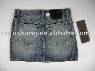Hot Sell Fashion Women`s Brand Short Jean skirts (Vends Hot Fashion Women `s Marque Jean jupes courtes)
