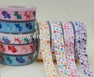 printed grosgrain ribbon (Grosgrain печатные ленты)