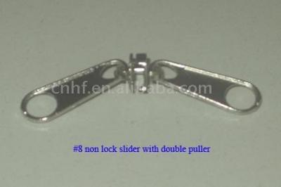 #8 Non Lock Slider with Double Puller (# 8 Non Lock Slider mit Double-Puller)