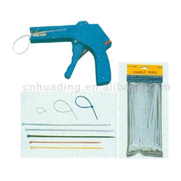 Tie Gun, Nylon Cable Ties (Tie Gun, Nylon Cable Ties)