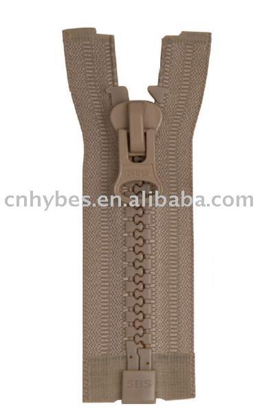 NO.8 Zipper with Plastic Same Color Teeth O/E A/L (NO.8 молнии с пластиковыми же цвет зубов O / E / L)