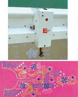 Chenille/Chain Embroidery Machine (Шенилле / Сеть вышивальная машина)