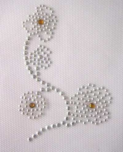 iron rhinestone sticker (Eisen Strass Sticker)