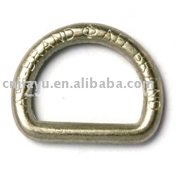 D-shaped buckle