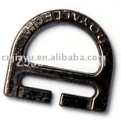 D-shaped buckle